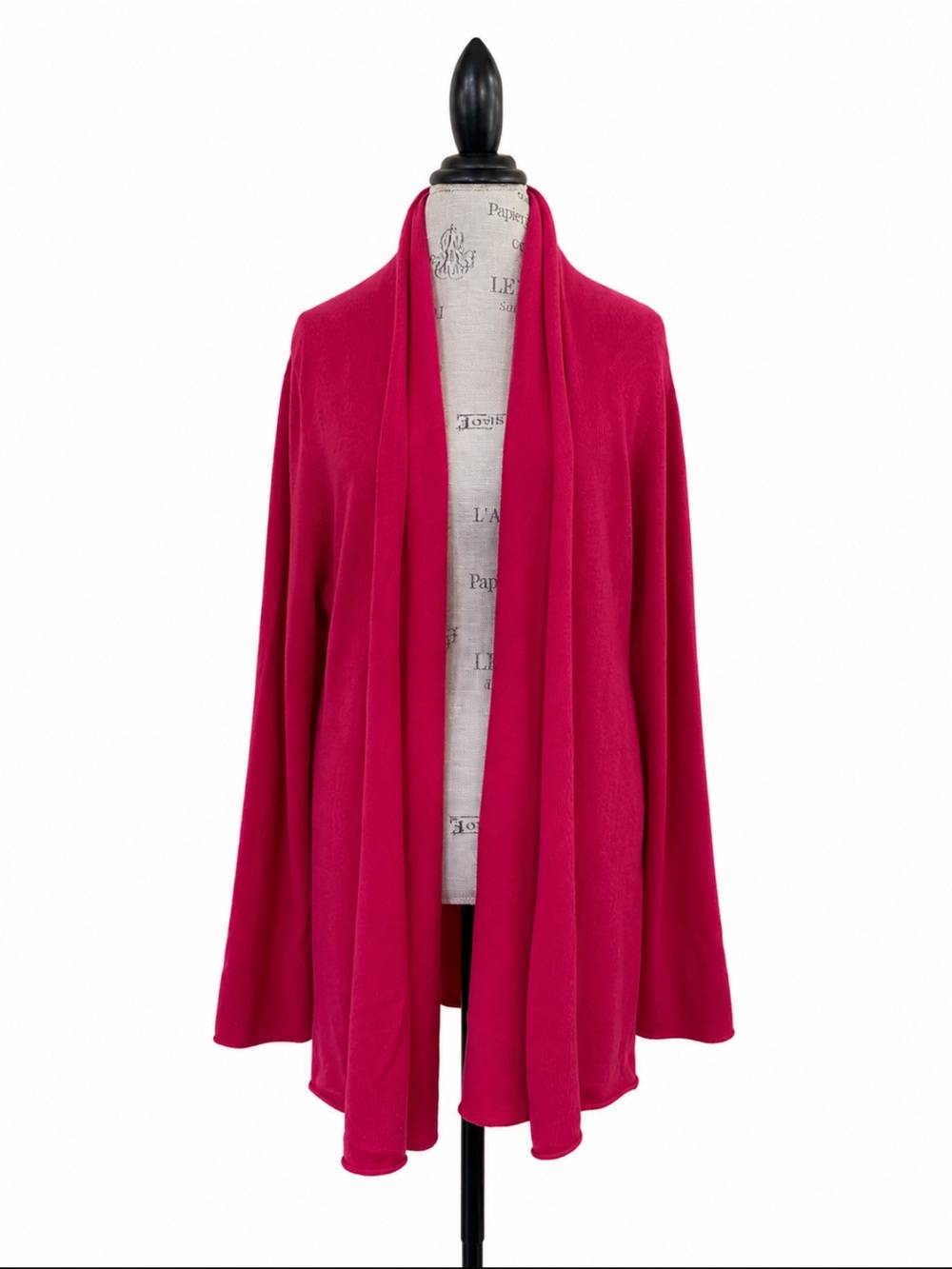 Neiman Marcus Collection 100% Cashmere Open Front Cardigan Sweater Size 2X EUC!